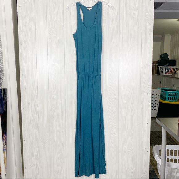 Sundry Dresses & Skirts - Sundry | Teal Racerback Tank Maxi Dress Size Small (1)